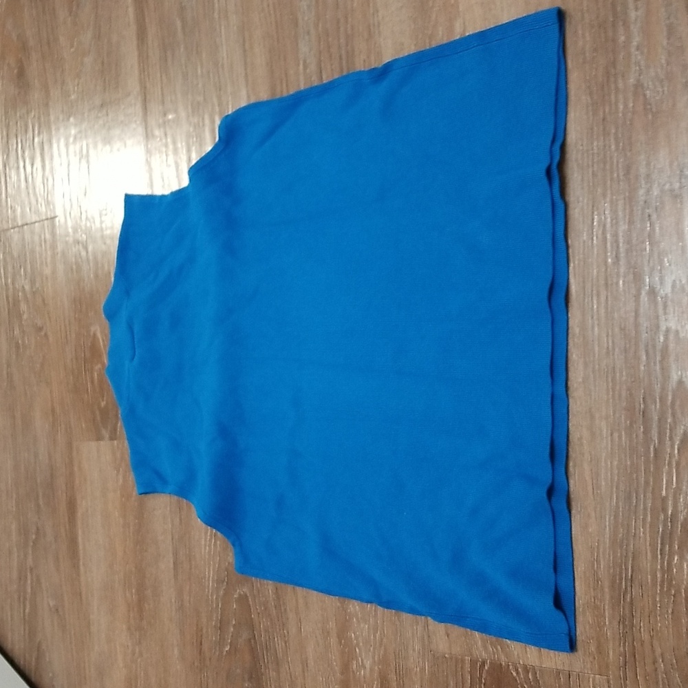 (L) TanJay Solid Color Knit Top Bold Staple Minimalist Modest High Neck Layers - Picture 7 of 7